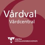 Logotype för Vårdval Vårdcentral, Västra Götalandsregionen