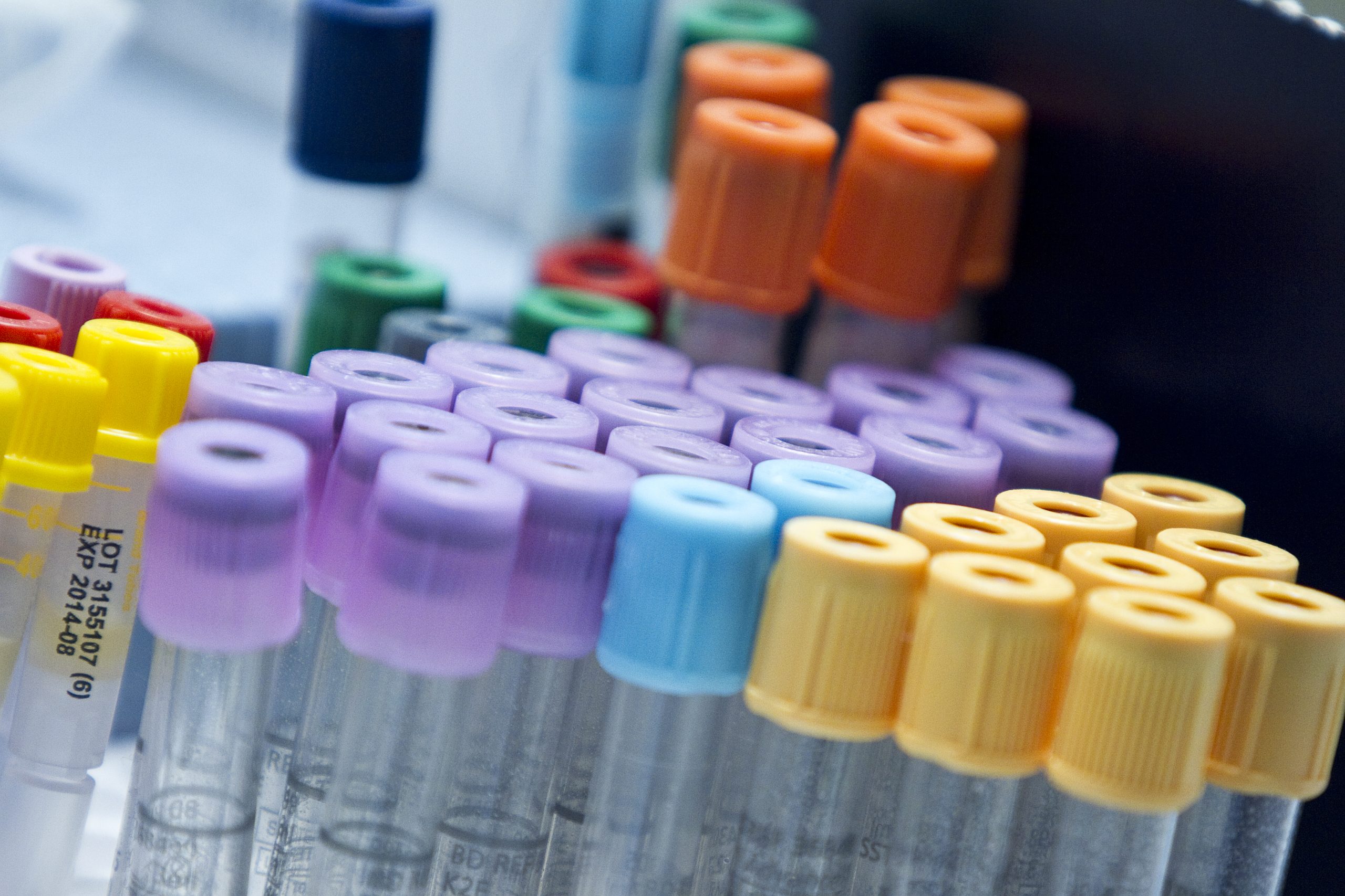 Provrör på Centralhälsan