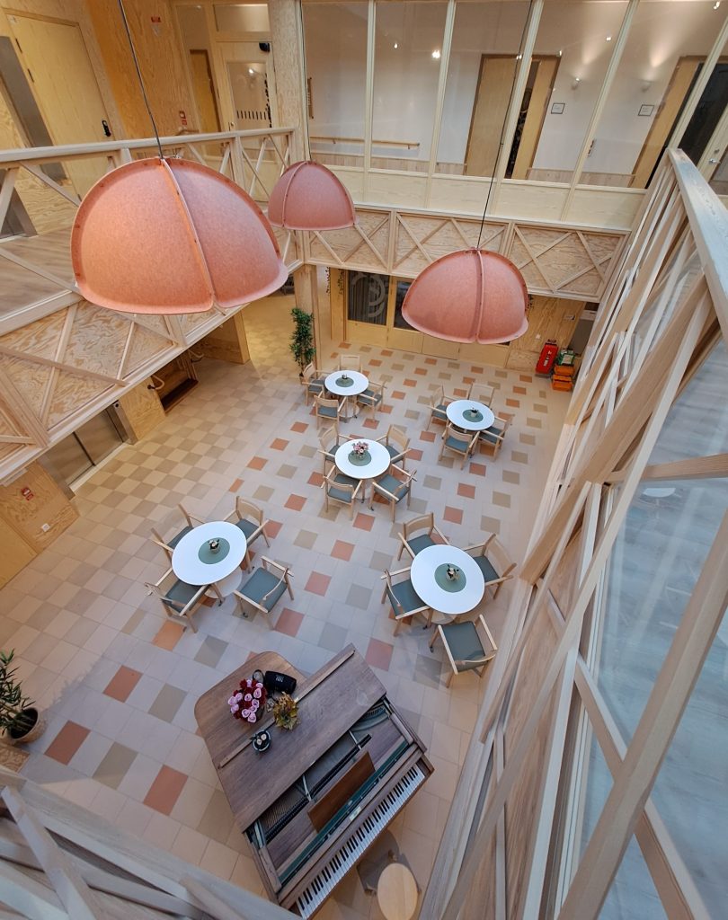 Pilhamns gårdar, atrium