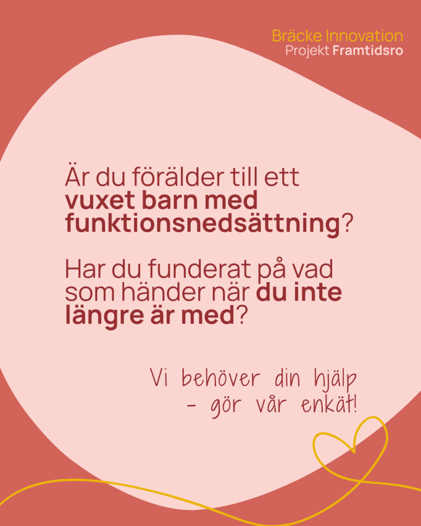 Bild som uppmanar till att svara på enkät